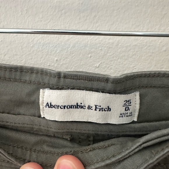 Abercrombie & Fitch Dark Green Cargo Pants - Picture 5 of 7